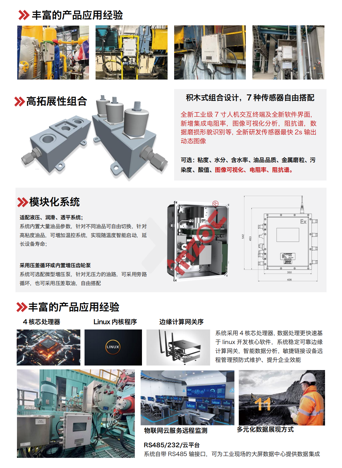 IOL-EX2系列防爆型在線油液監測系統圖2
