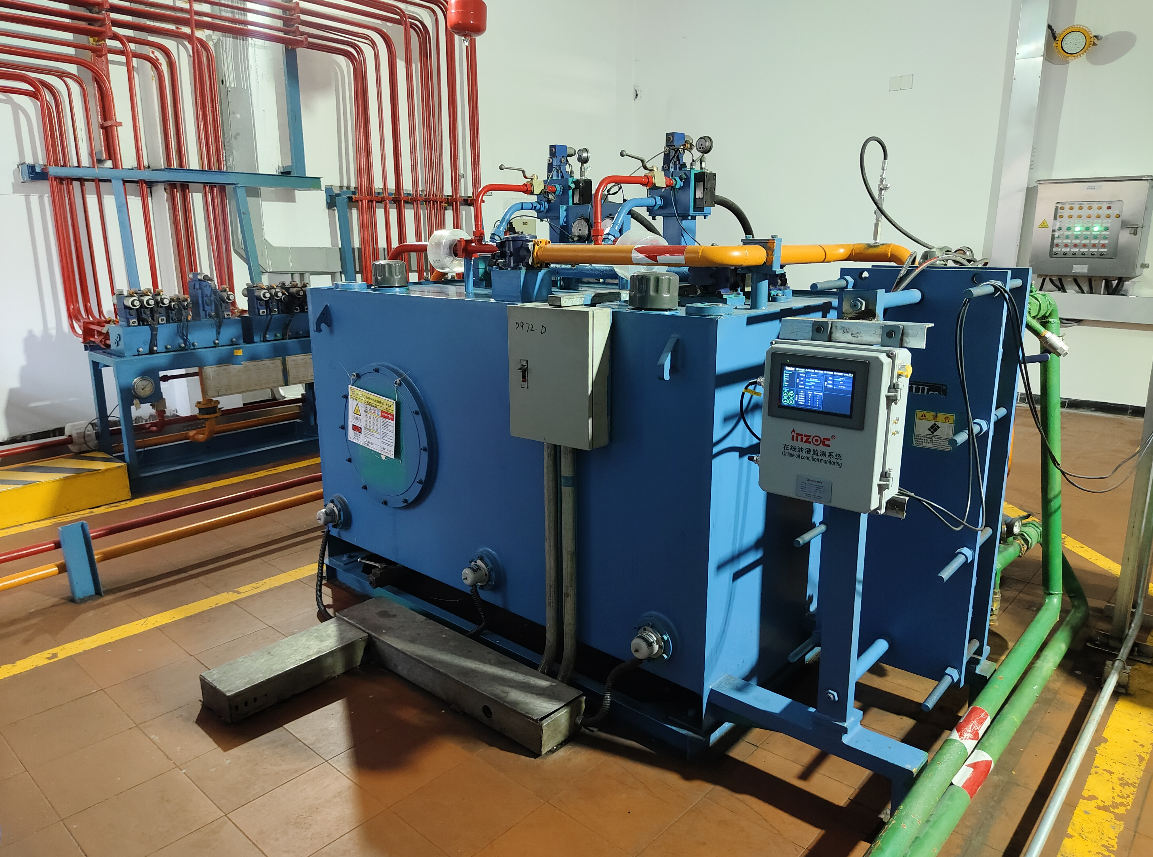 液壓站油液智能監(jiān)測(cè)應(yīng)用案例:鋼鐵廠高爐熱風(fēng)爐液壓站 圖4